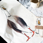 Runner Duck Tea Towel