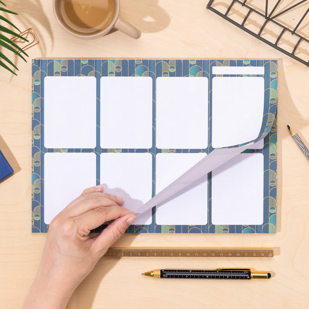 Deco Delights A4 Weekly Planner Pad