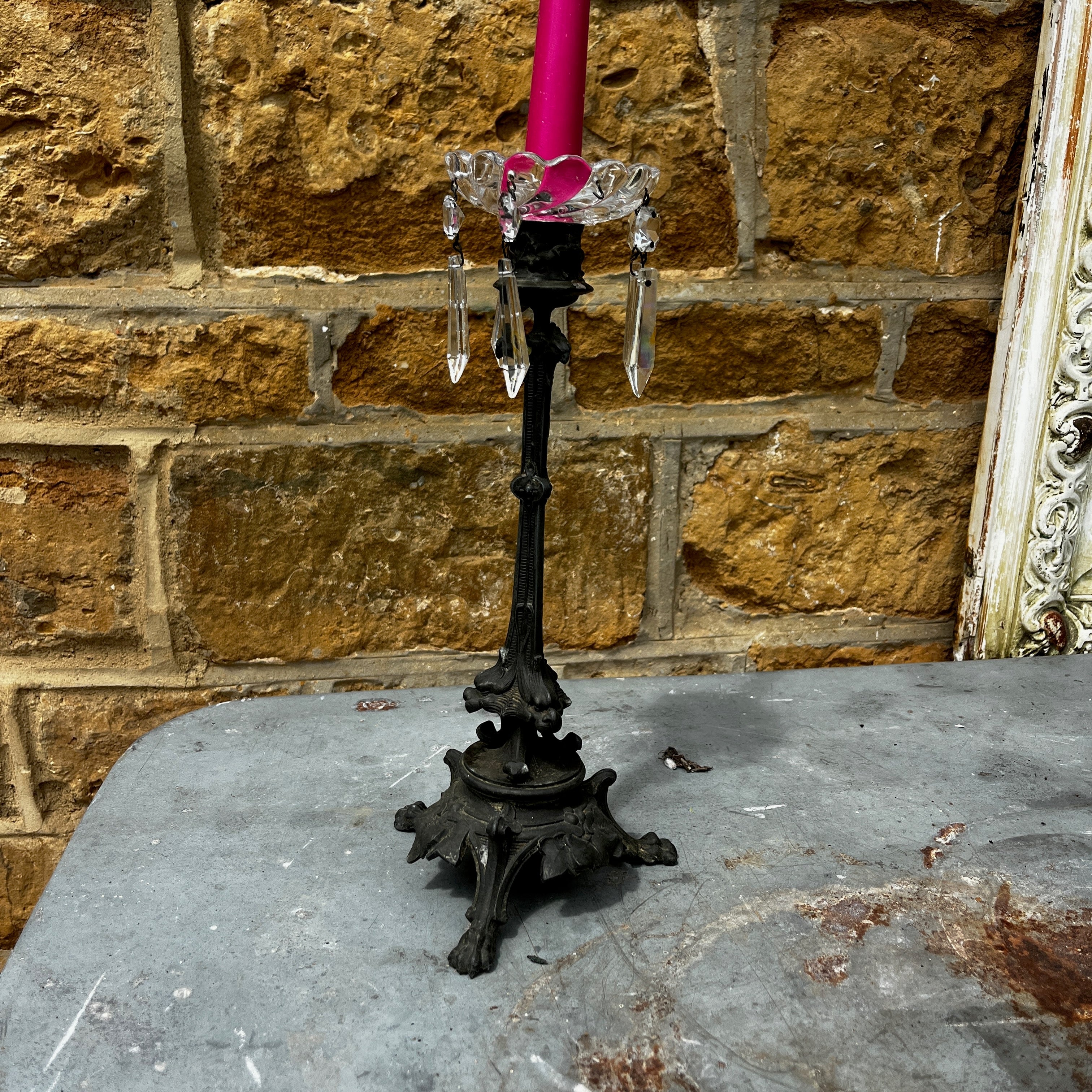 Decorative Vintage French Candle Holder