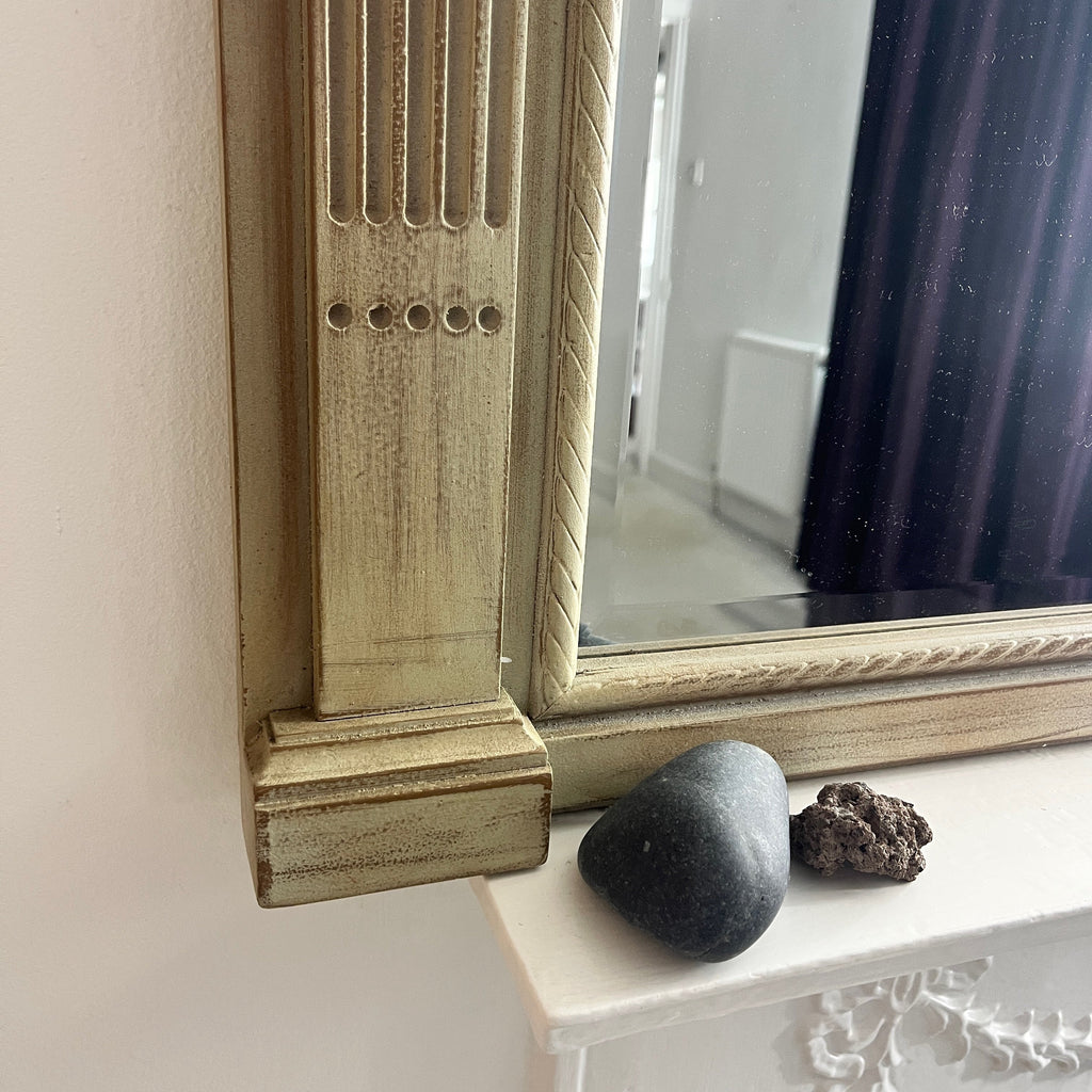 Decorative Neo-Classical Overmantle Mirror