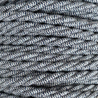 Denim Chevron - Lola's Leads EU Fabric Extension Cable