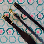 Handmade Leather Long Dog Collar
