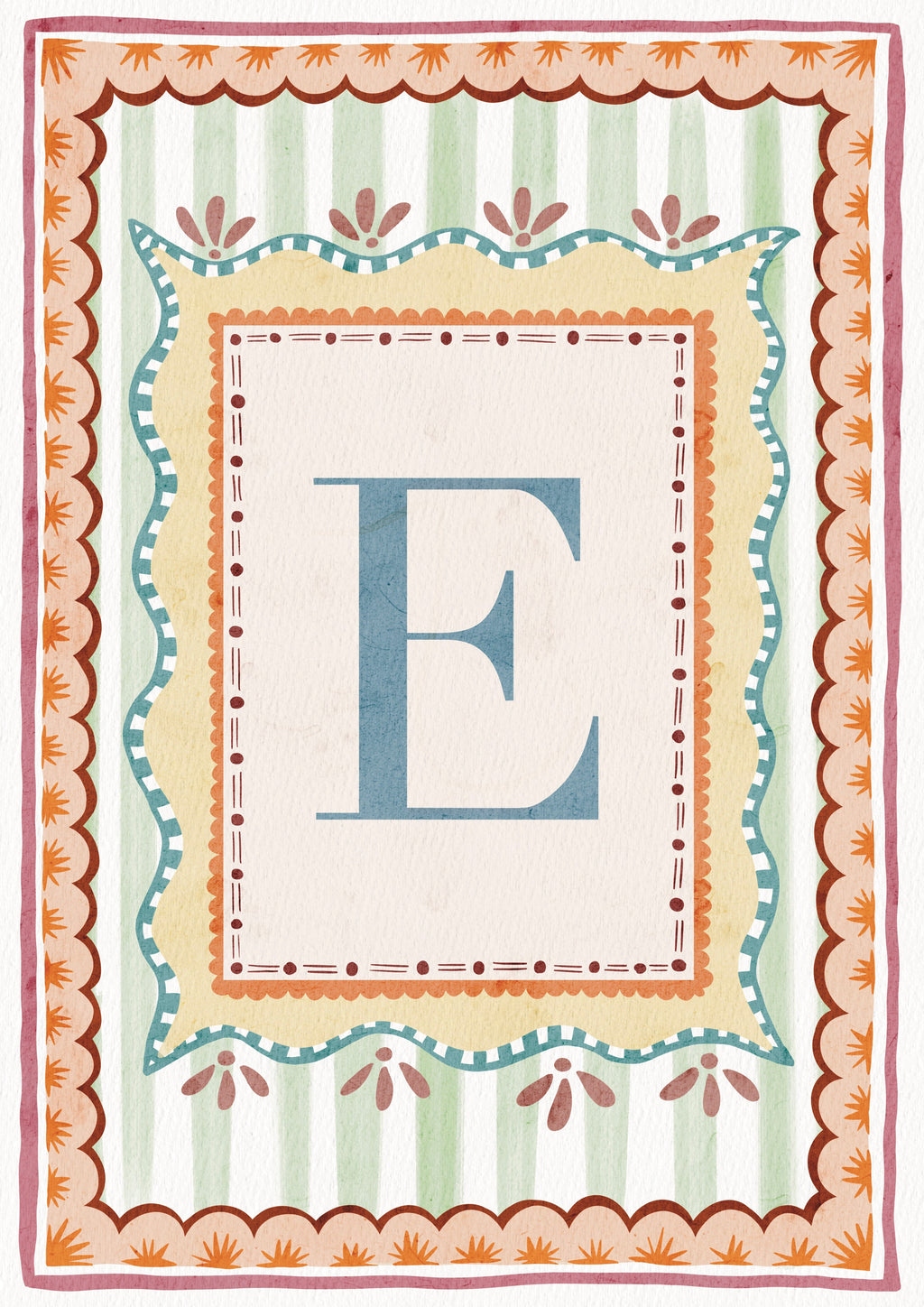 ALPHABET LETTERS ~ Blue / Pink / Green /