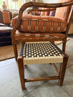 Midcentury Woven Stool 1