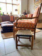 Midcentury Woven Stool 2
