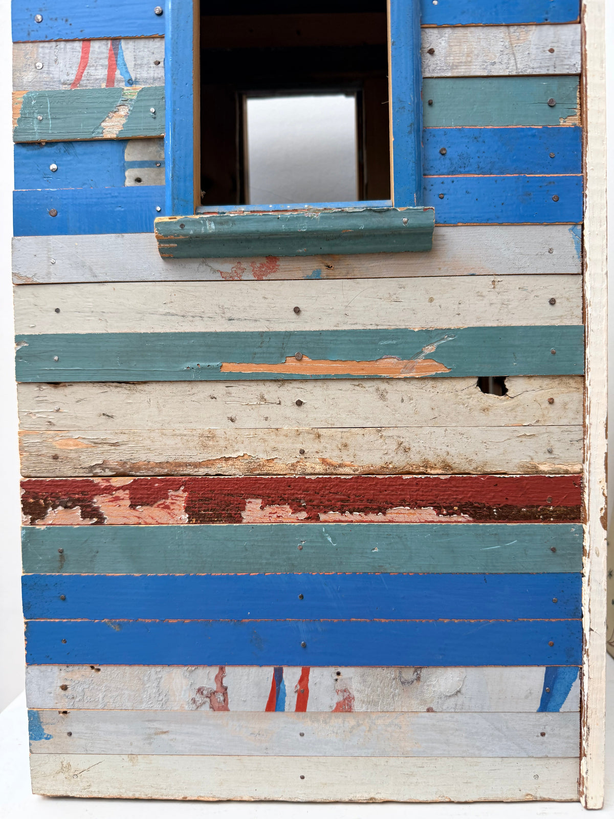 Large Wooden Handcrafted Model Beach Hut