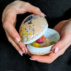 Easter Egg Paper Mache Container - Bunny Mail | Vintage Designs in 3 Colours