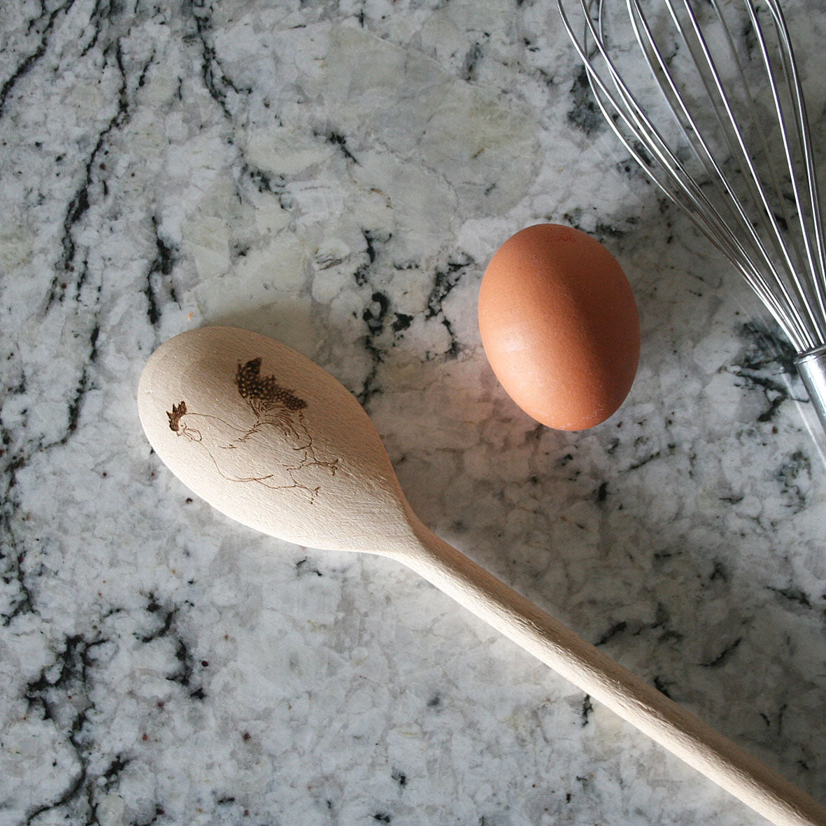 Edward Cockerel Wooden Spoon
