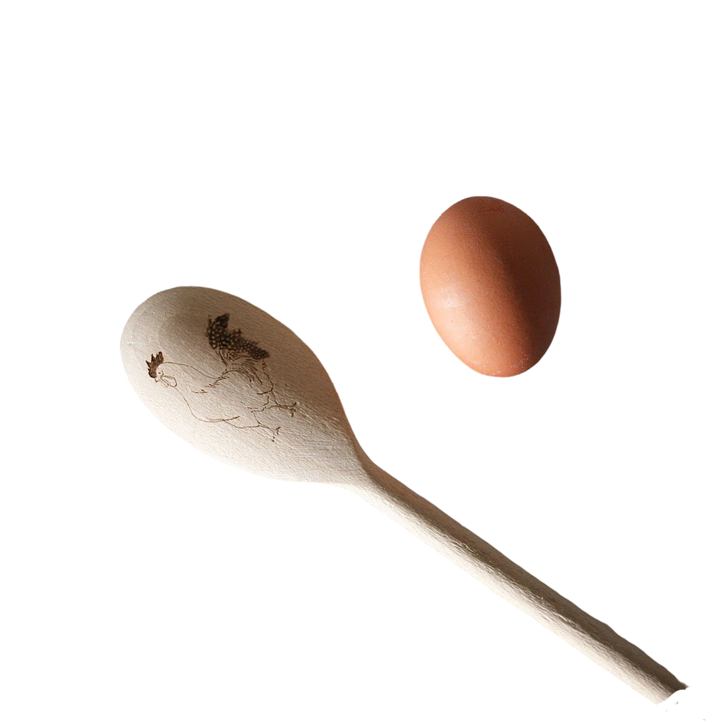 Edward Cockerel Wooden Spoon