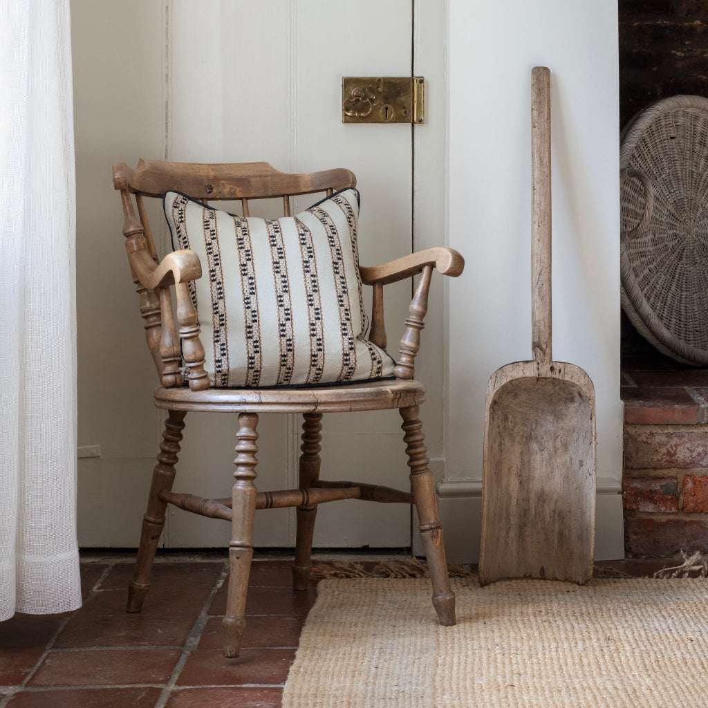 Ela Stripe Square Cushion