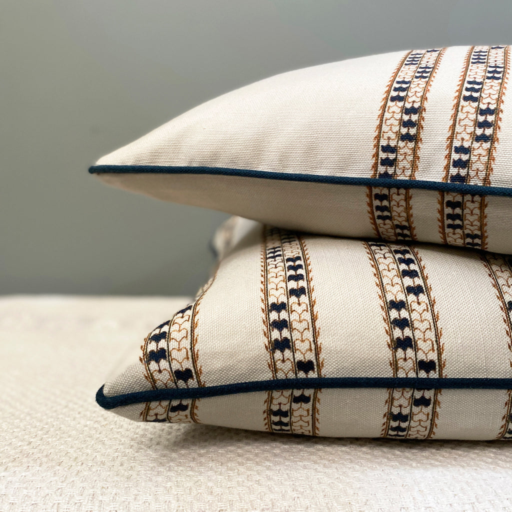 Ela Stripe Square Cushion