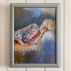 Eliza Framed Canvas Print