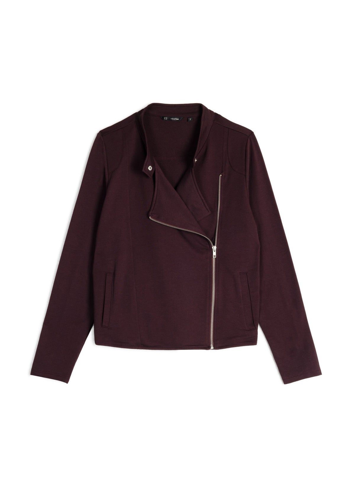 ENYO biker jacket, burgundy