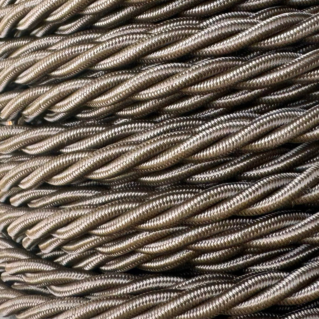 Espresso - Lola's Leads Fabric Extension Cable