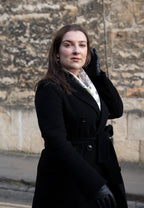 Evergreen Cow Parsley Scarf (Large) - 100% Silk