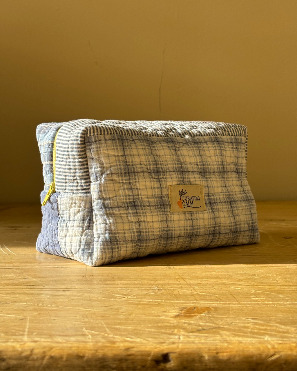 Vintage Quilt Wash Bag 05 – Small