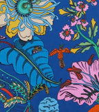 A trio of luxurious skinny silk Liberty of London hair scrunchies