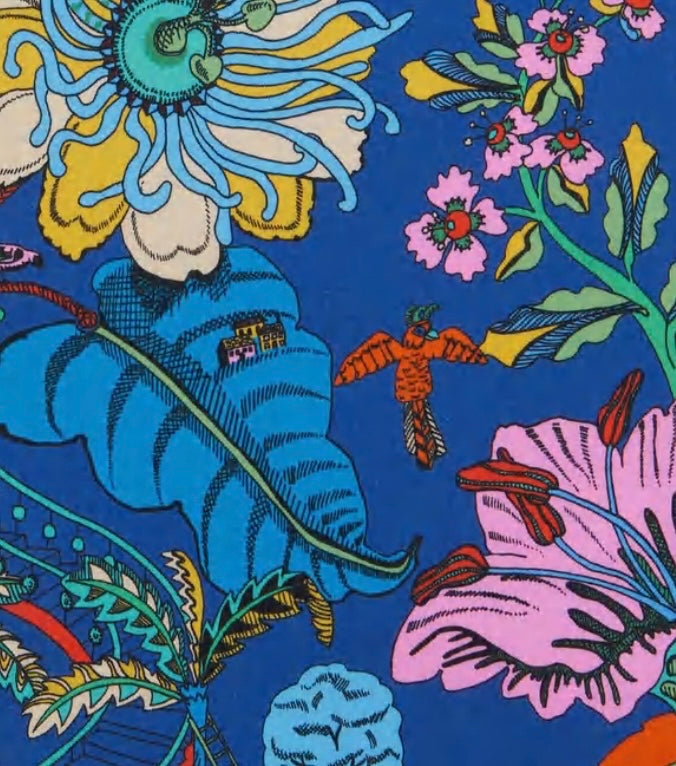 A trio of luxurious skinny silk Liberty of London hair scrunchies