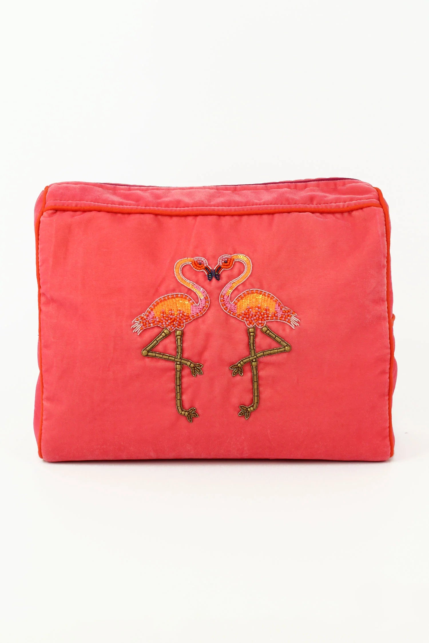 Flamingo wash bag
