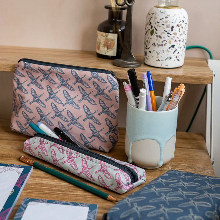 Flight of Herons Zip Pouch