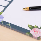 Floral Trellis A4 Weekly Meals/to-do Planner Pad