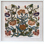 Florence Framed Embroidery Print