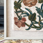 Florence Framed Embroidery Print - Medium