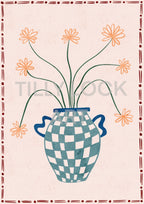 FLOWER POT ~ BLUE