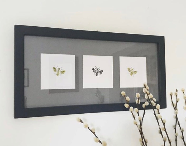 Flying Solo Bee Triple Print
