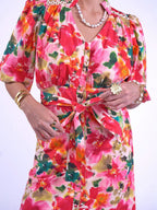 'FOLLOW YOUR HEART' DRESS IN SUMMER BOUQUET