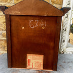 Vintage French Clock Cupboard in Blue