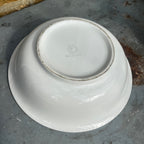 Vintage French Moulin des Loups Ceramic Wash Basin & Pitcher