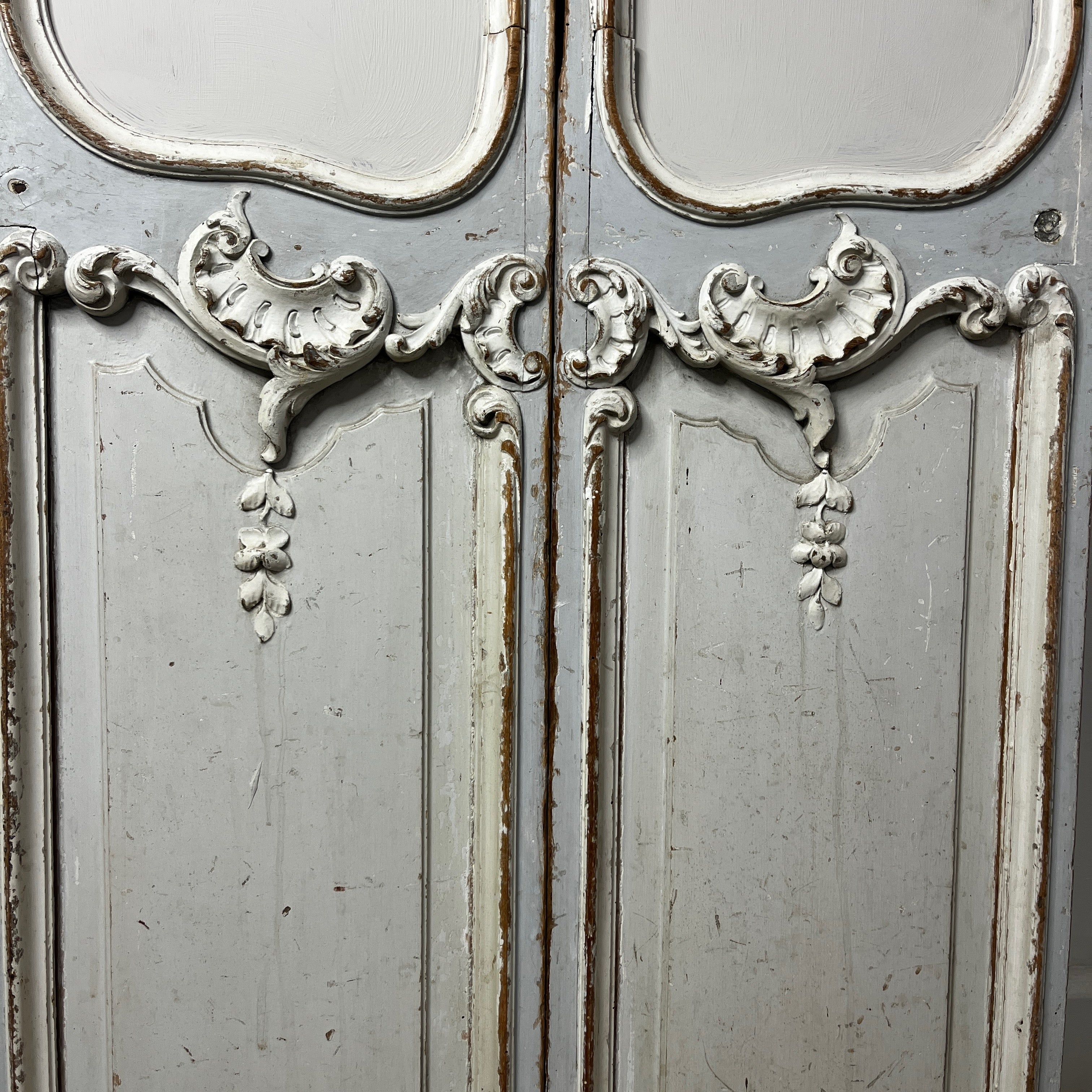Decorative Vintage French Louis XV Doors / Screen