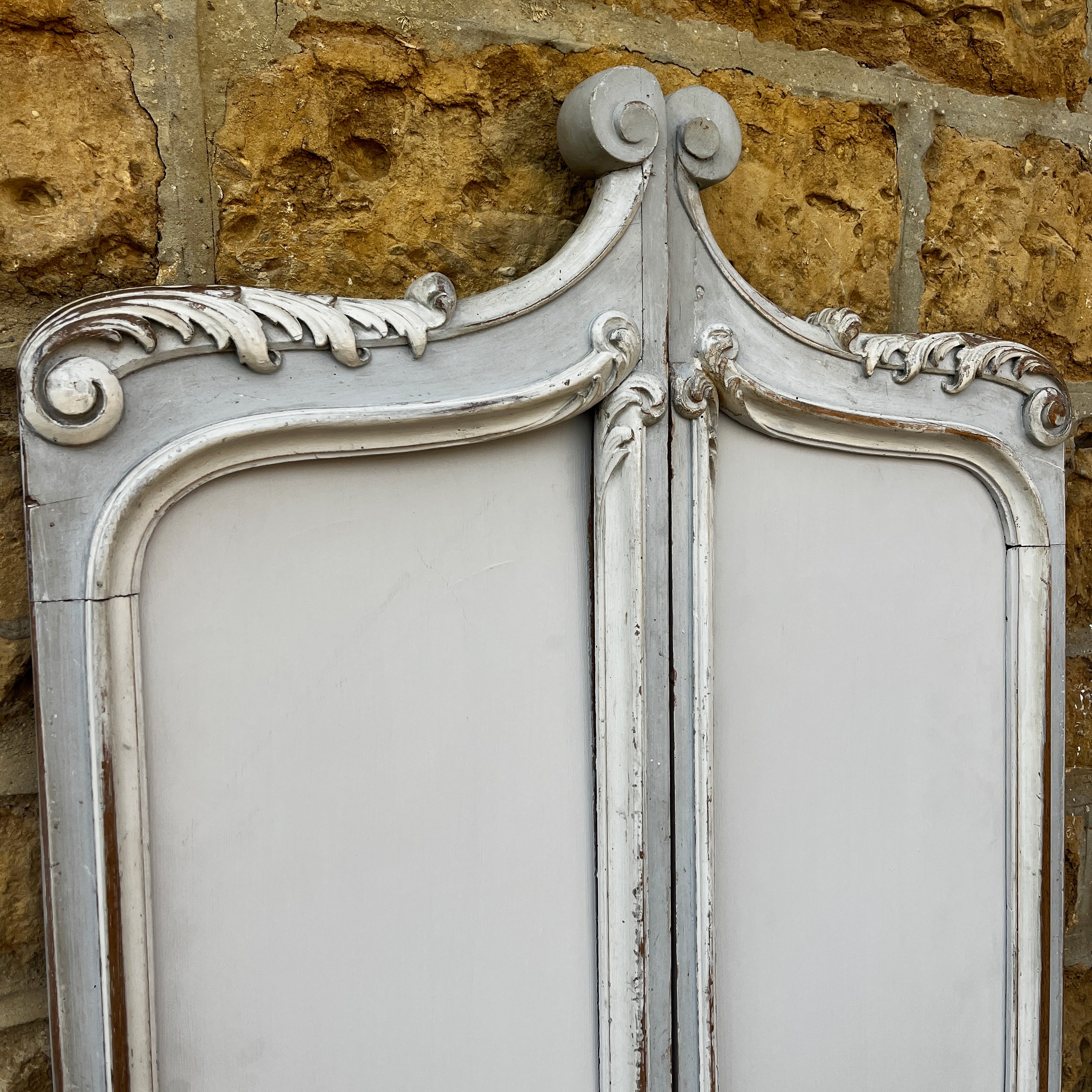 Decorative Vintage French Louis XV Doors / Screen