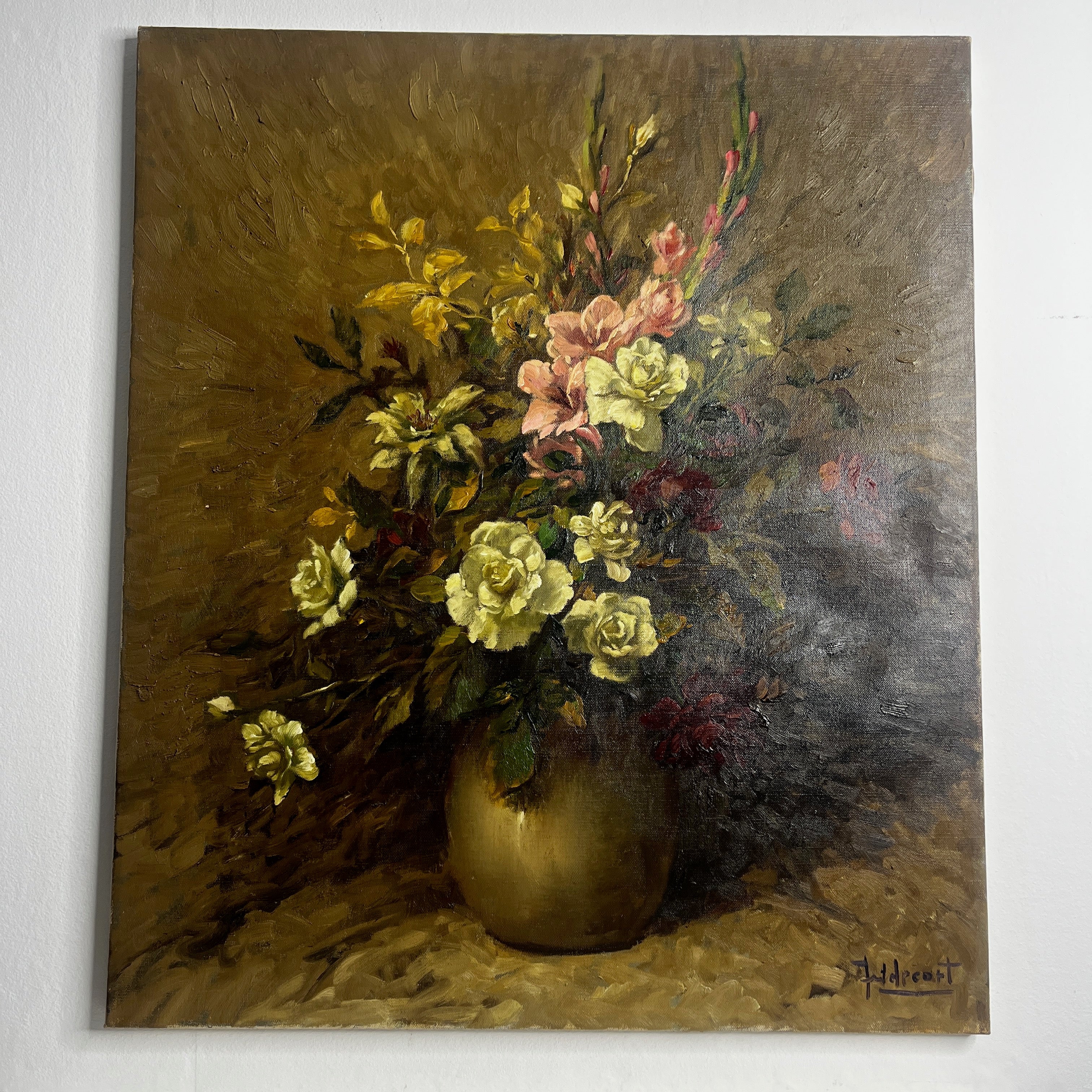 Vintage Belgium Still-Life Signed Futelpeart