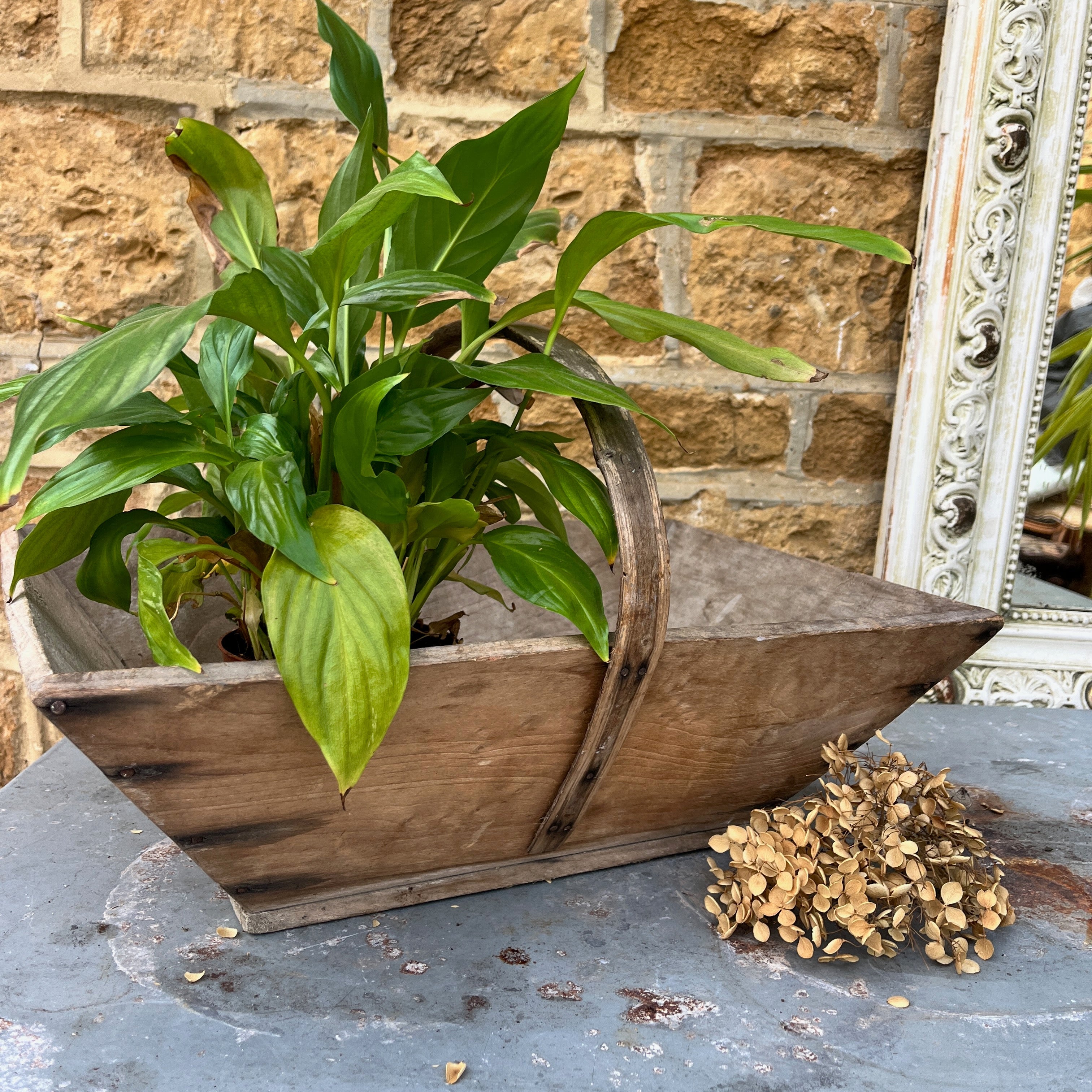 French Vintage Trugs