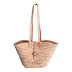 French Market Basket With Buckle Fastening