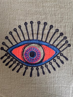 Khaki Eye Organic Cotton Peshtemal Towel
