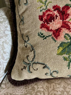 Needlepoint cushion