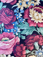 Vintage floral cushion