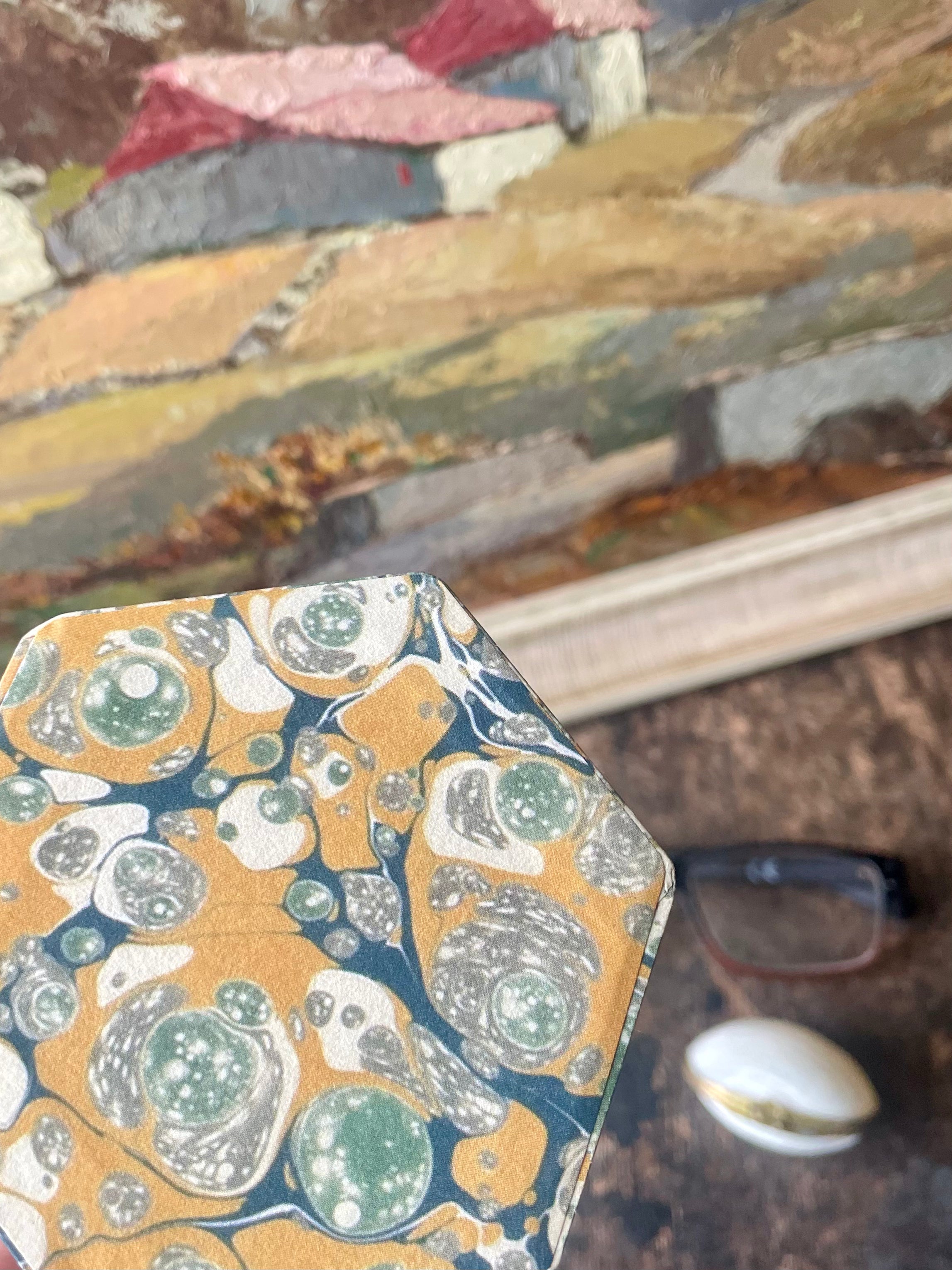 Marbled Pen Pot