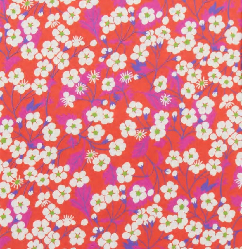 A trio of luxurious skinny silk Liberty of London hair scrunchies