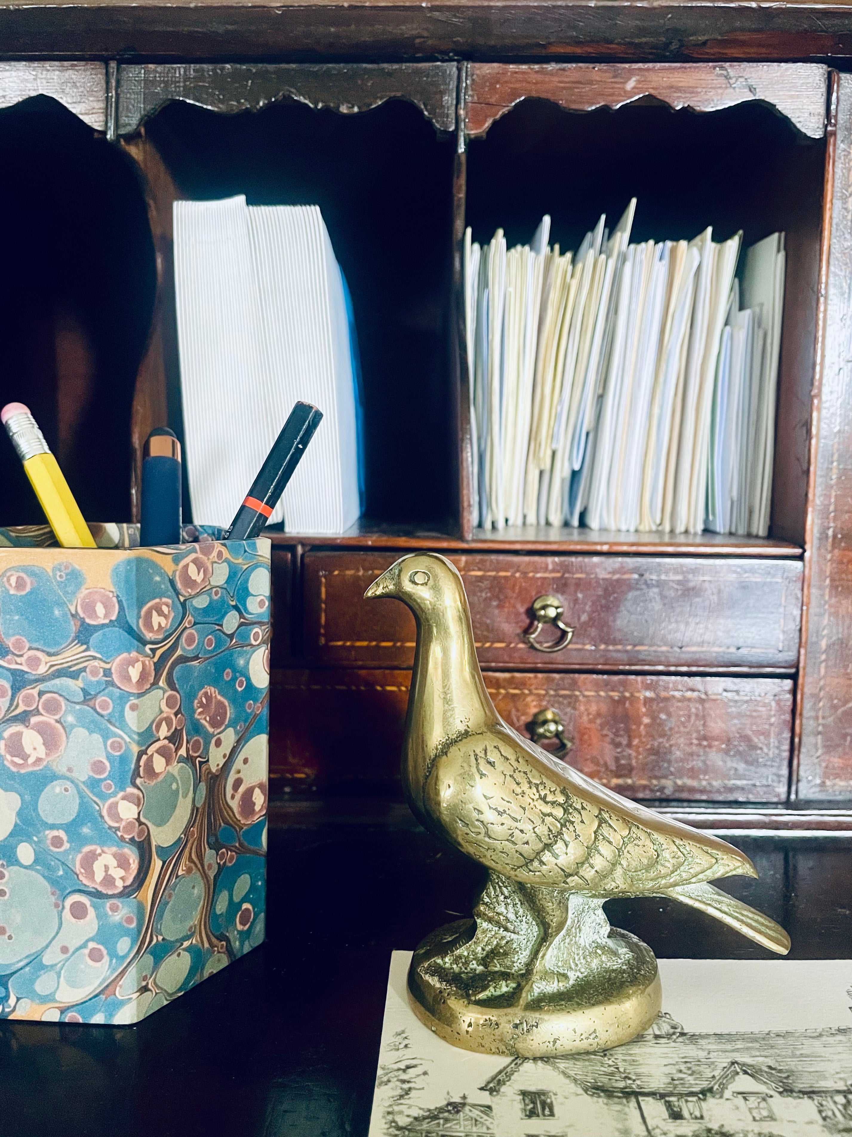 Brass paperweight