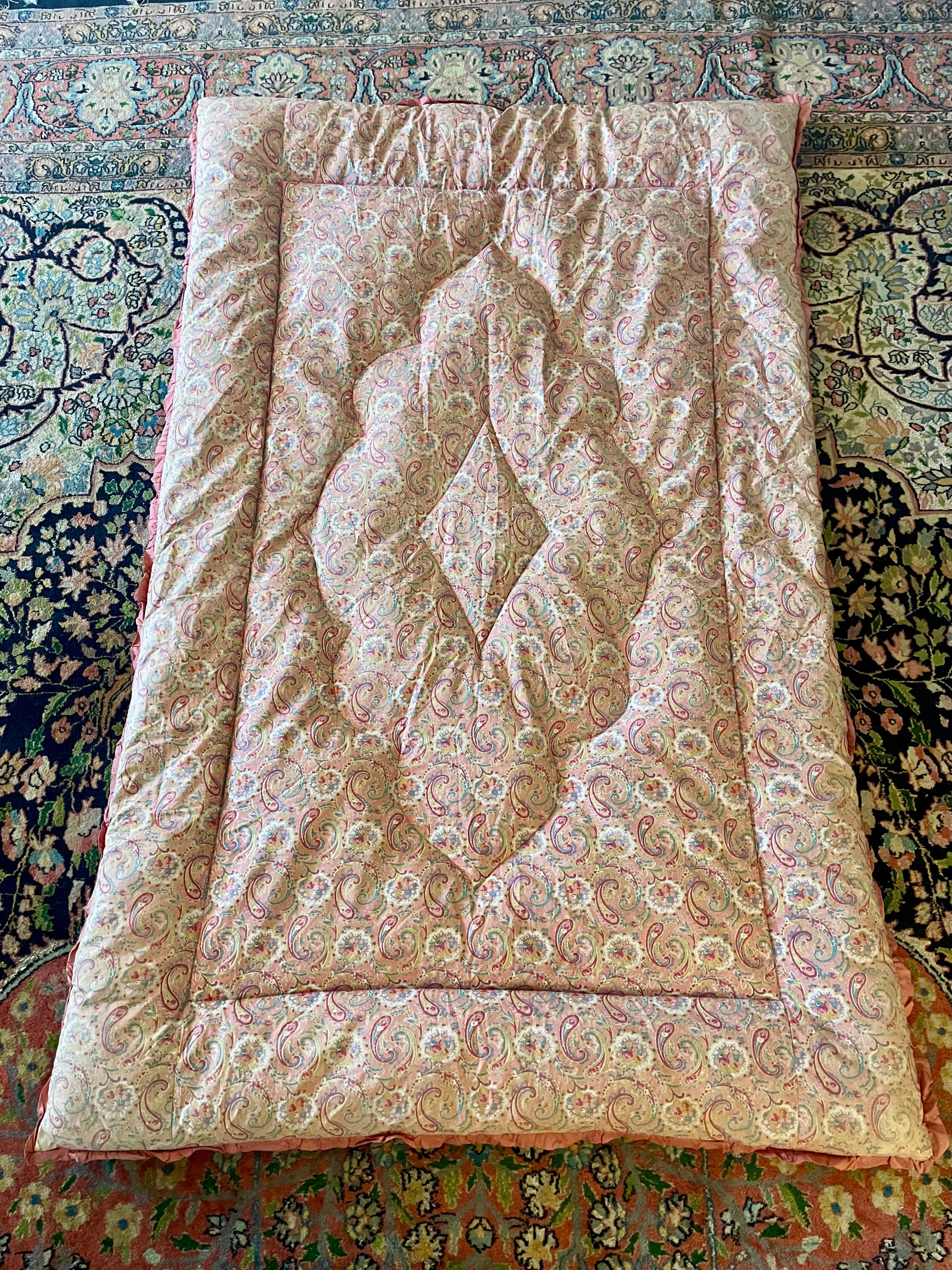 Single Paisley eiderdown