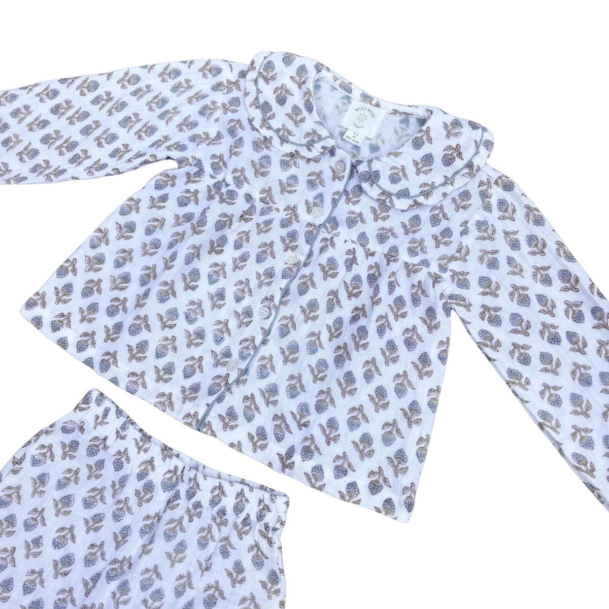 Tallis Long Muslin Little Pyjama Set