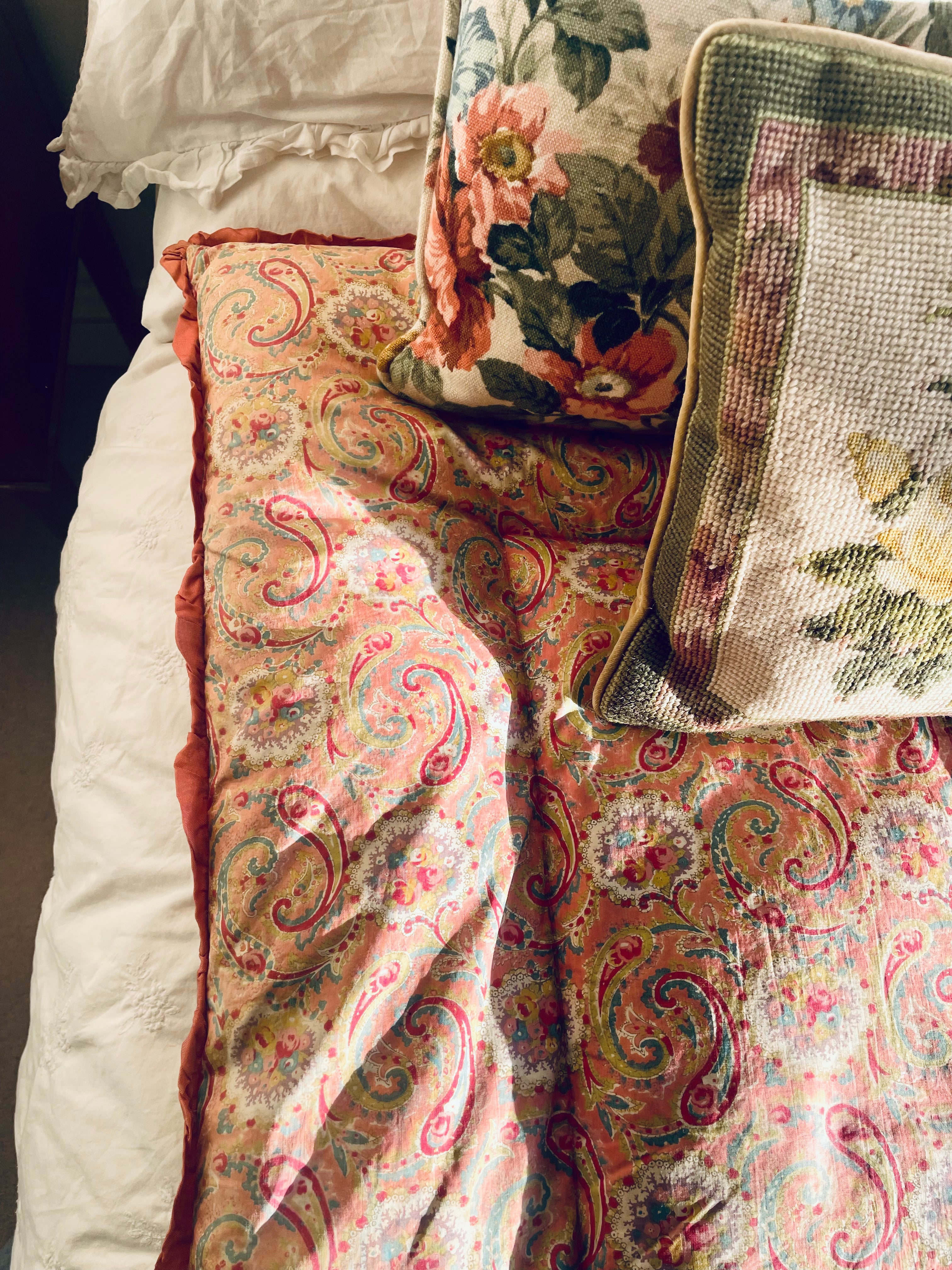 Single Paisley eiderdown