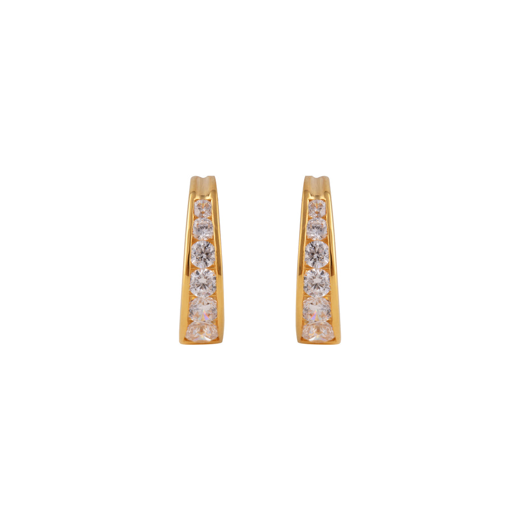 Brooklyn Hoops in Gold