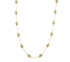 Marilyn Necklace in Gold with Peridot