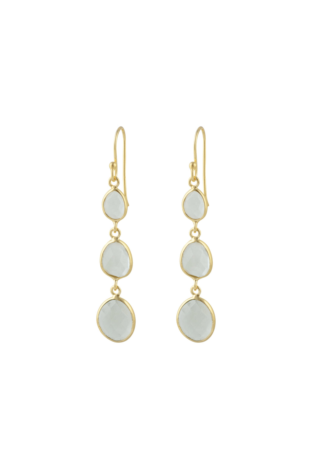 Radiance Drops in Green Amethyst