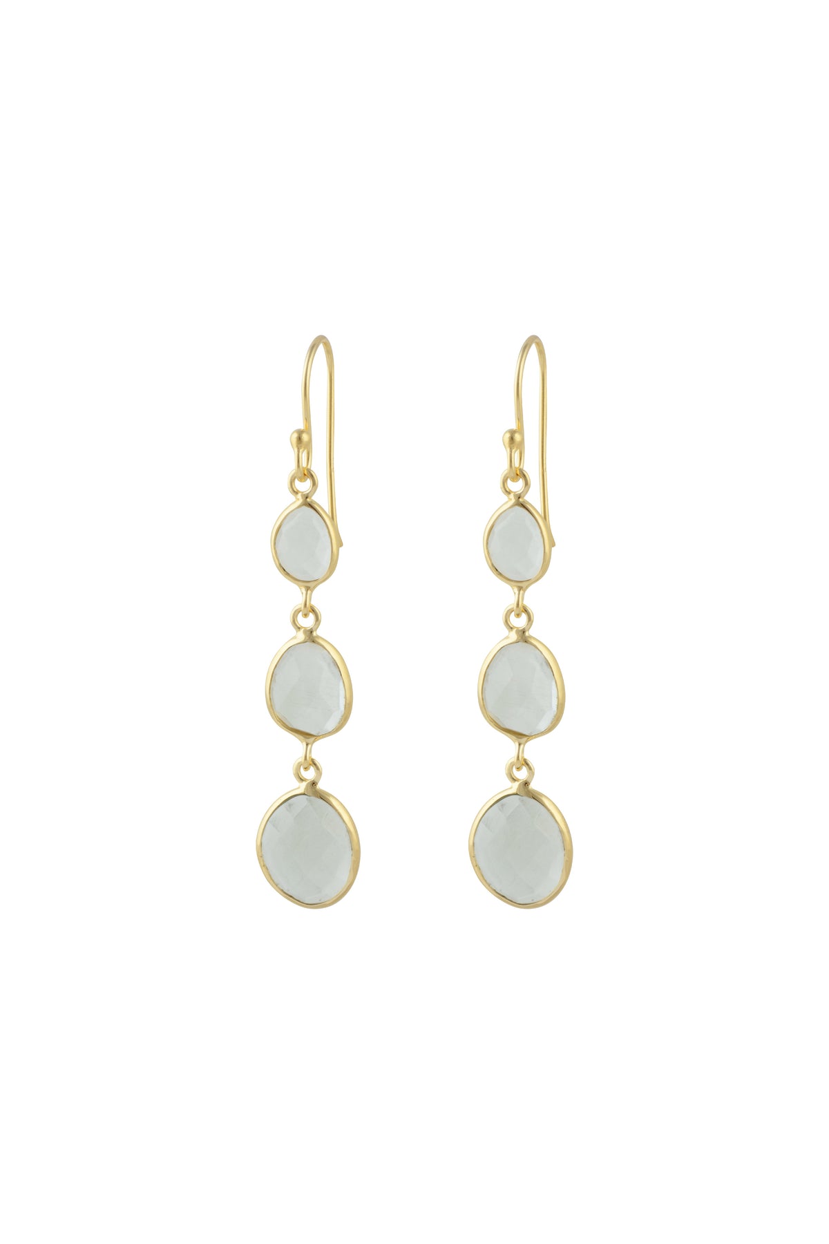 Radiance Drops in Green Amethyst